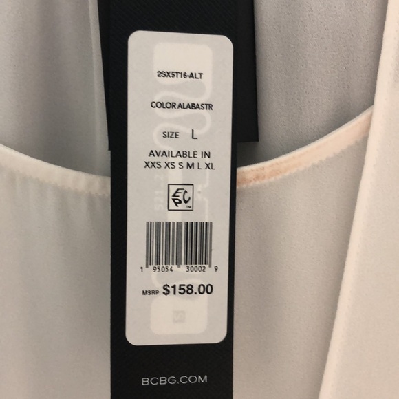 White polyester BCBG - Picture 7 of 7